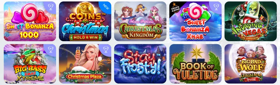 Alle spill hos MARIA CASINO