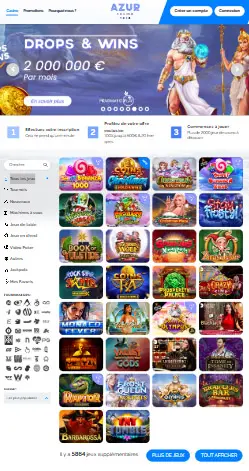 appen og grensesnittet til MARIA CASINO
