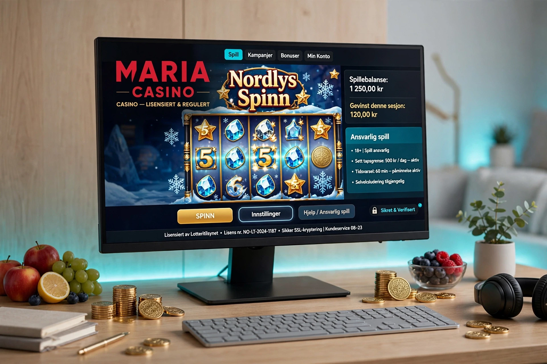 spilleautomater MARIA CASINO