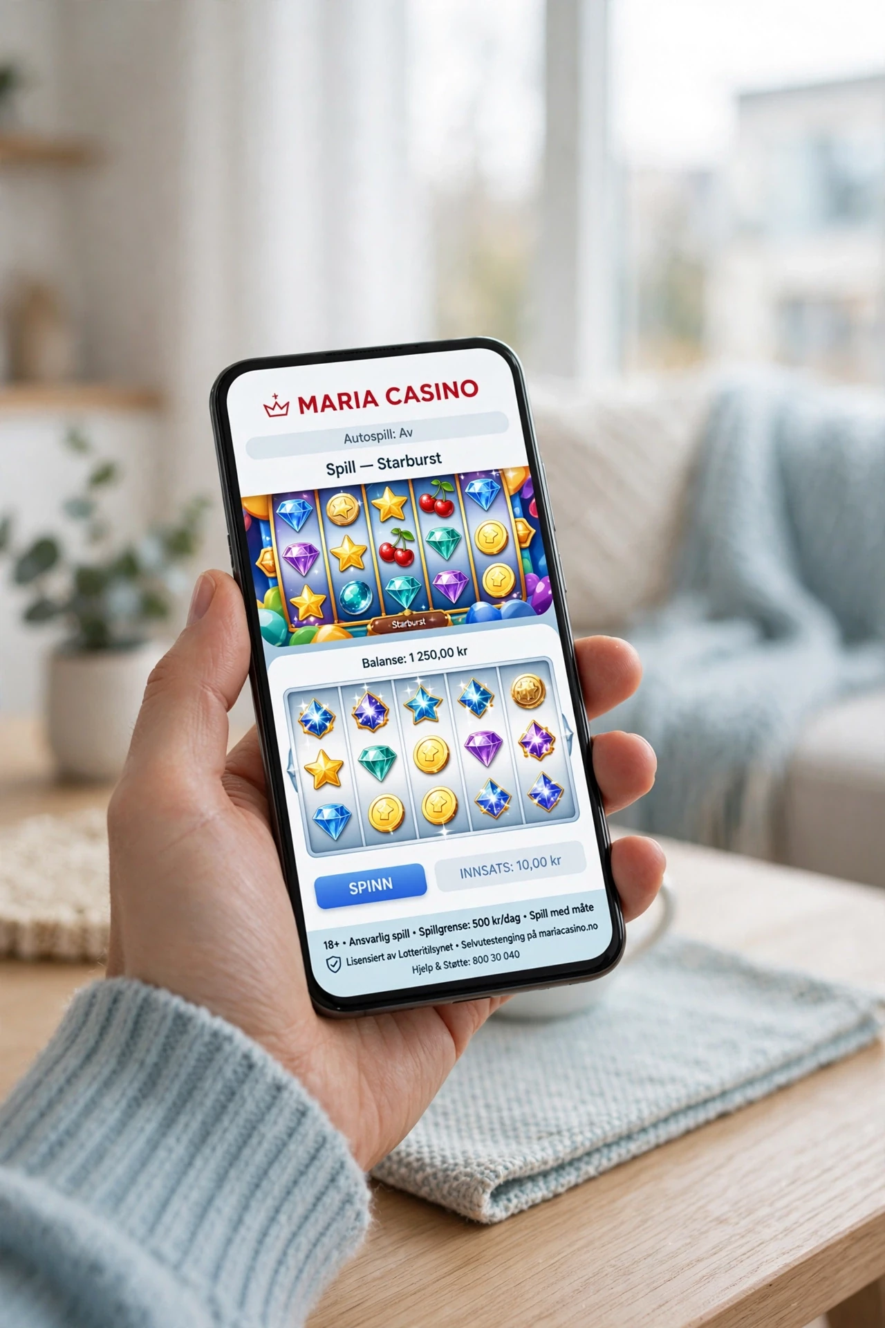 spilleautomater på mobil MARIA CASINO
