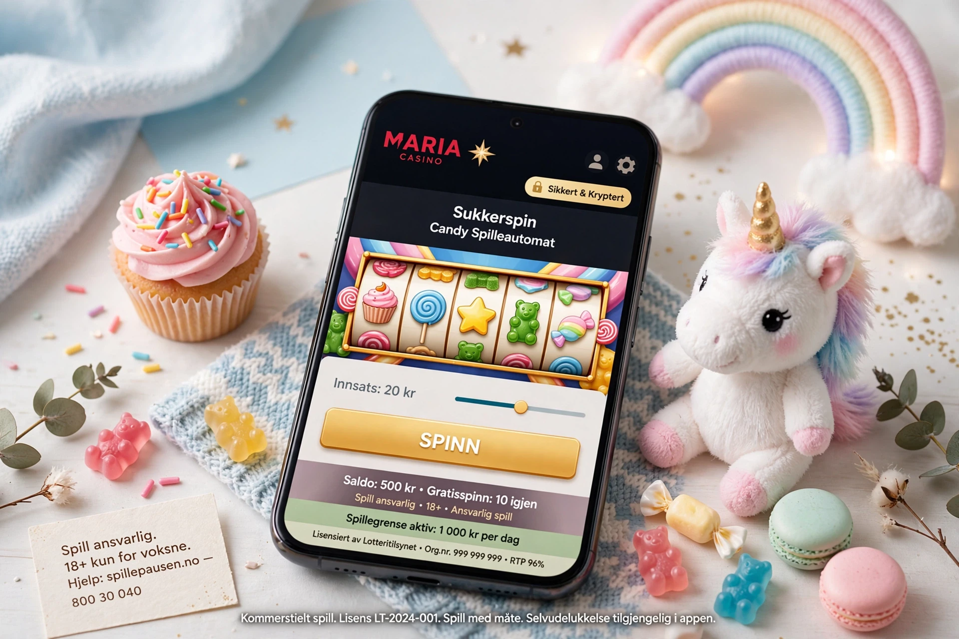 spilleautomater på iPhone MARIA CASINO